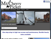 Tablet Screenshot of mrcherrypicker.co.uk
